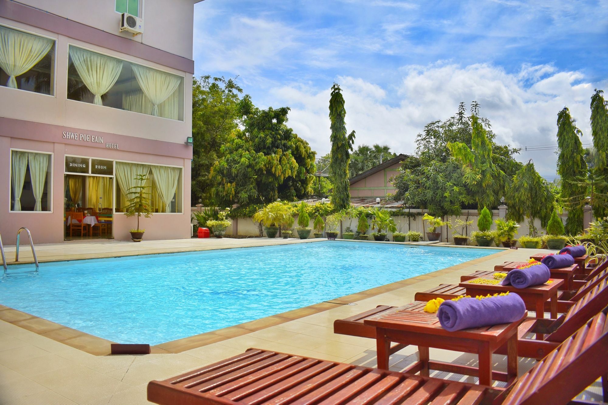 Shwe Poe Eain Hotel New Bagan Buitenkant foto